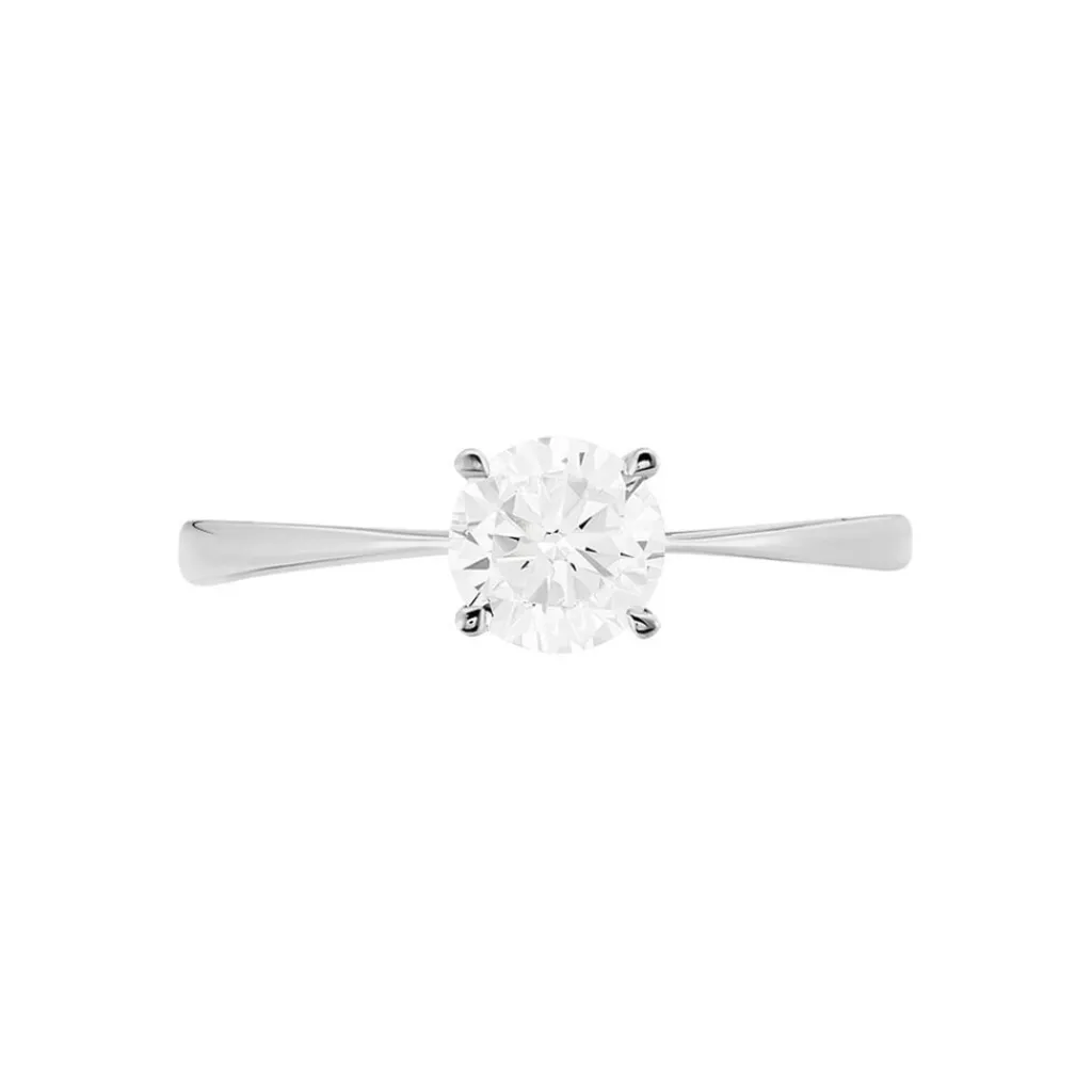 Histoire d'Or Bague Solitaire Abriel Or Blanc Oxyde De Zirconium Online