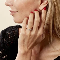 Histoire d'Or Bague Solitaire Abriel Or Blanc Oxyde De Zirconium Online