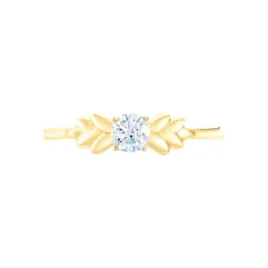 Histoire d'Or Bague Solitaire Alexine Or Jaune Oxyde De Zirconium Best