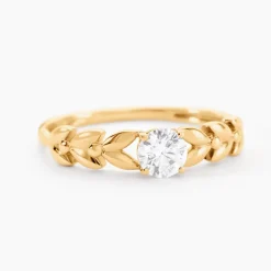 Histoire d'Or Bague Solitaire Alexine Or Jaune Oxyde De Zirconium Discount