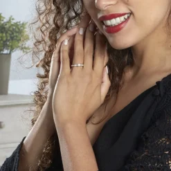 Histoire d'Or Bague Solitaire Anastasiane Or Blanc Diamant Online