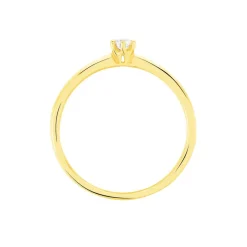 Histoire d'Or Bague Solitaire Annelies Or Jaune Diamant Discount