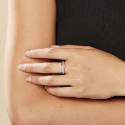 Histoire d'Or Bague Solitaire Antoinon Argent Oxyde De Zirconium Clearance