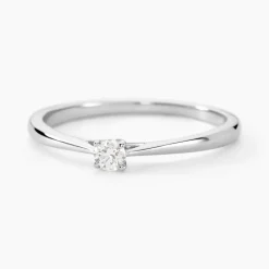 Histoire d'Or Bague Solitaire Aphrodite Or Blanc Diamant or blanc diamant blanc Online