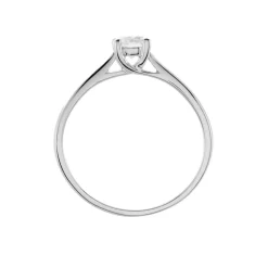 Histoire d'Or Bague Solitaire Aphrodite Or Blanc Diamant Online