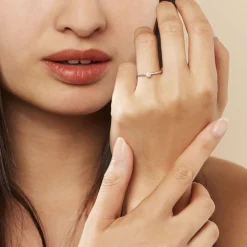 Histoire d'Or Bague Solitaire Aphrodite Or Blanc Diamant Sale