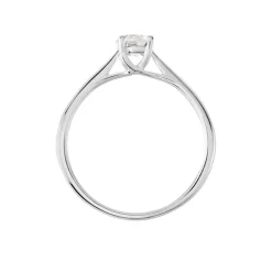 Histoire d'Or Bague Solitaire Aphrodite Or Blanc Diamant or blanc diamant blanc Outlet