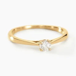 Histoire d'Or Bague Solitaire Aphrodite Or Jaune Diamant or jaune diamant blanc