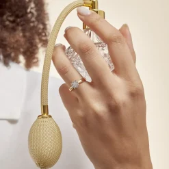 Histoire d'Or Bague Solitaire Artemis Or Jaune Diamant New