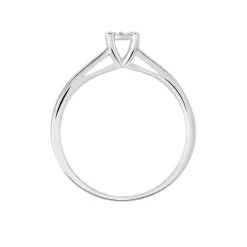 Histoire d'Or Bague Solitaire Artemis or blanc diamant Discount