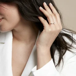 Histoire d'Or Bague Solitaire Athena or jaune diamant Clearance