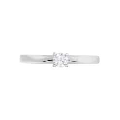 Histoire d'Or Bague Solitaire Celina Or Blanc Diamant Discount