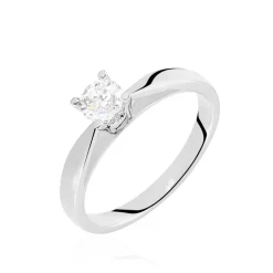 Histoire d'Or Bague Solitaire Celina Or Blanc Diamant Best