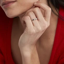 Histoire d'Or Bague Solitaire Celina Or Blanc Diamant