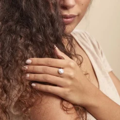 Histoire d'Or Bague Solitaire Cillie Or Jaune Oxyde De Zirconium Outlet