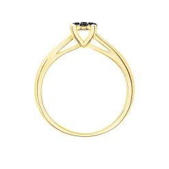 Histoire d'Or Bague Solitaire Collection Grace Or Jaune Diamant Clearance