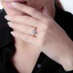 Histoire d'Or Bague Solitaire Collection Grace Or Jaune Diamant Clearance