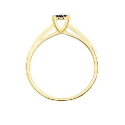 Histoire d'Or Bague Solitaire Collection Grace Or Jaune Diamant Online