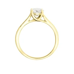 Histoire d'Or Bague Solitaire Fiona Or Jaune Diamant Synthetique Outlet