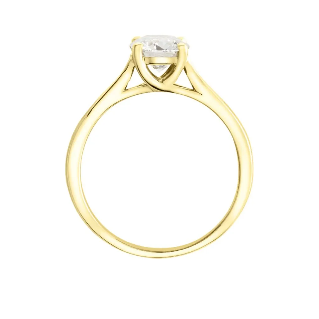 Histoire d'Or Bague Solitaire Fiona Or Jaune Diamant Synthetique Outlet