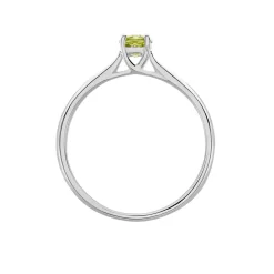 Histoire d'Or Bague Solitaire Fiona Or Blanc Péridot
