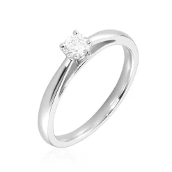 Histoire d'Or Bague Solitaire Iris or blanc diamant Online