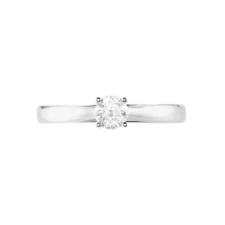 Histoire d'Or Bague Solitaire Iris or blanc diamant Online