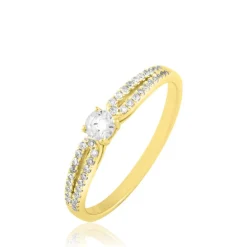 Histoire d'Or Bague Solitaire Katalina or jaune diamant Online