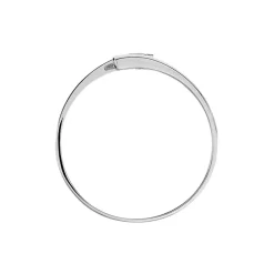 Histoire d'Or Bague Solitaire Moera Or Blanc Oxyde De Zirconium