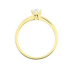 Histoire d'Or Bague Solitaire Natalia or jaune diamant Sale