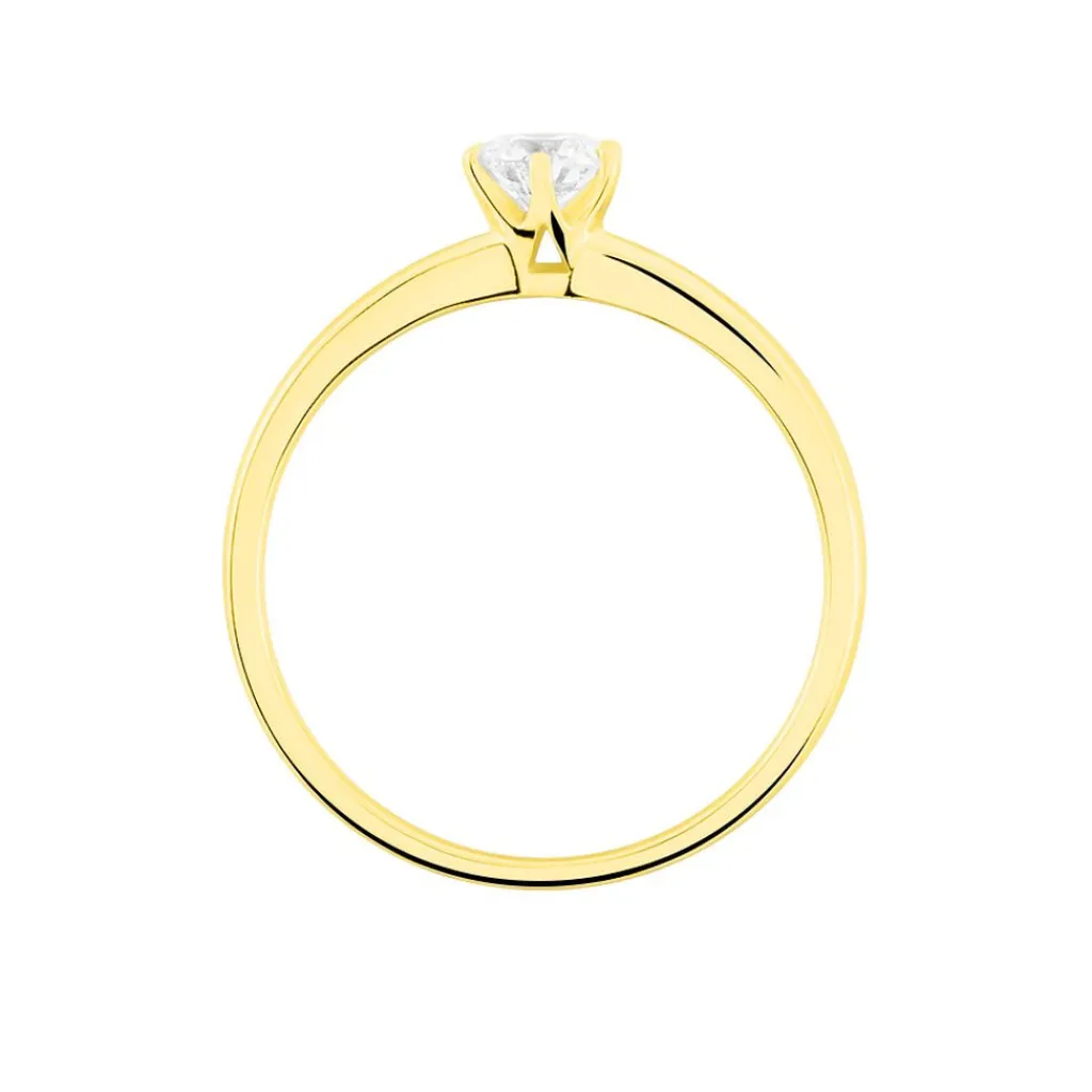 Histoire d'Or Bague Solitaire Natalia or jaune diamant Sale