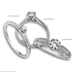 Histoire d'Or Bague Solitaire Natalia or jaune diamant Online