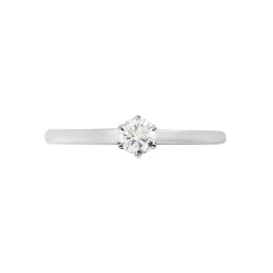 Histoire d'Or Bague Solitaire Natalia Pl Platine Blanc Diamant Online