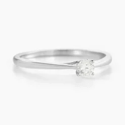 Histoire d'Or Bague Solitaire Or Blanc Aphrodite Diamant Hot