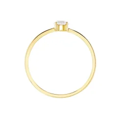 Histoire d'Or Bague Solitaire Or Jaune Eclat D'etoile Oxyde De Zirconium or jaune oxyde Clearance
