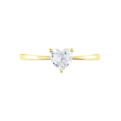 Histoire d'Or Bague Solitaire Or Jaune Idelle Oxyde De Zirconium Hot