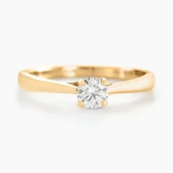 Histoire d'Or Bague Solitaire Or Jaune Aphrodite Diamant or jaune diamant blanc Discount