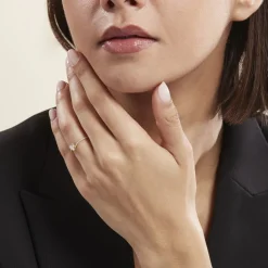 Histoire d'Or Bague Solitaire Or Jaune Sabeen Oxyde De Zirconium Outlet