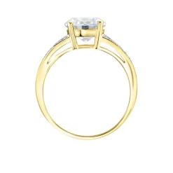 Histoire d'Or Bague Solitaire Or Jaune Anthyme Oxyde De Zirconium or jaune oxyde Online