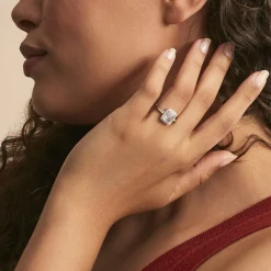 Histoire d'Or Bague Solitaire Pilar Argent Blanc Oxyde De Zirconium Best