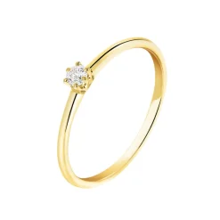 Histoire d'Or Bague Solitaire Samantha Or Jaune Diamant Discount