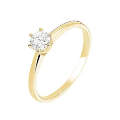 Histoire d'Or Bague Solitaire Samantha Or Jaune Diamant Hot
