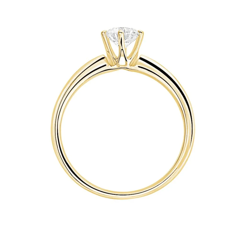 Histoire d'Or Bague Solitaire Samantha Or Jaune Diamant Outlet
