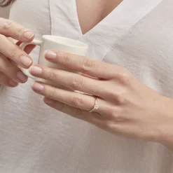 Histoire d'Or Bague Solitaire Samantha Or Jaune Diamant Outlet