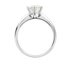 Histoire d'Or Bague Solitaire Samantha Or Blanc Diamant Outlet
