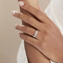 Histoire d'Or Bague Solitaire Sarah Or Blanc Oxyde De Zirconium Clearance