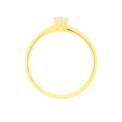 Histoire d'Or Bague Solitaire Shannel Or Jaune Diamant Discount
