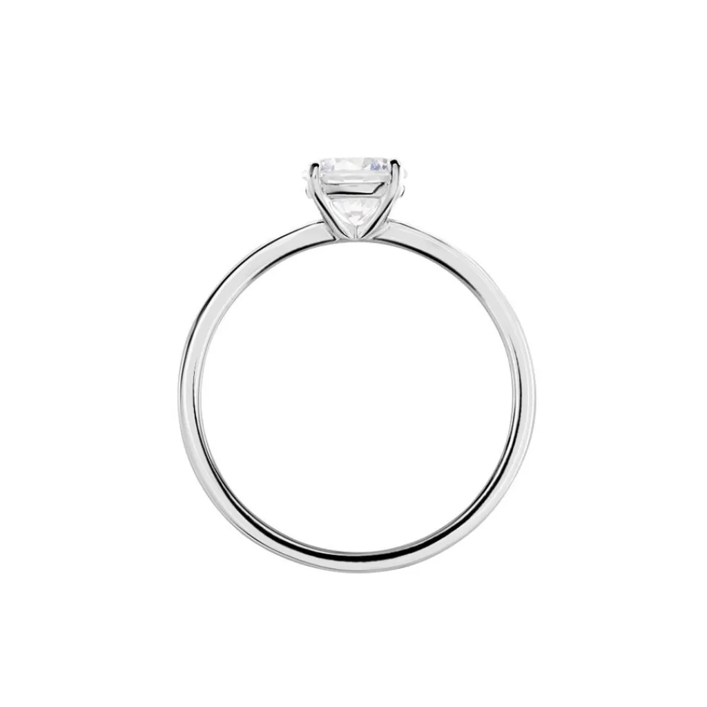 Histoire d'Or Bague Solitaire Stella Argent Blanc Oxyde De Zirconium Discount