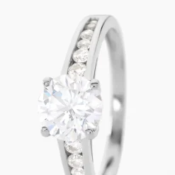 Histoire d'Or Bague Solitaire Tatjana Or Blanc Oxyde De Zirconium Best