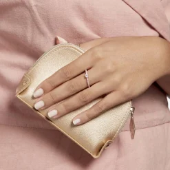 Histoire d'Or Bague Solitaire Ursi De Zirconium argent rose oxyde Outlet